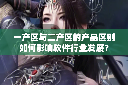 一产区与二产区的产品区别如何影响软件行业发展？
