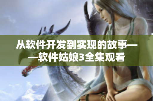 从软件开发到实现的故事——软件姑娘3全集观看