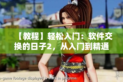 【教程】轻松入门：软件交换的日子2，从入门到精通