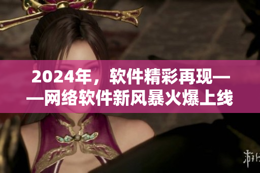 2024年，软件精彩再现——网络软件新风暴火爆上线