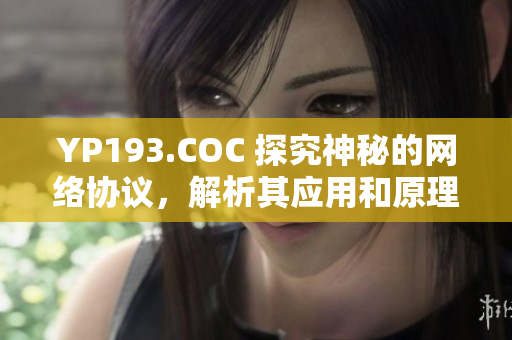 YP193.COC 探究神秘的网络协议，解析其应用和原理