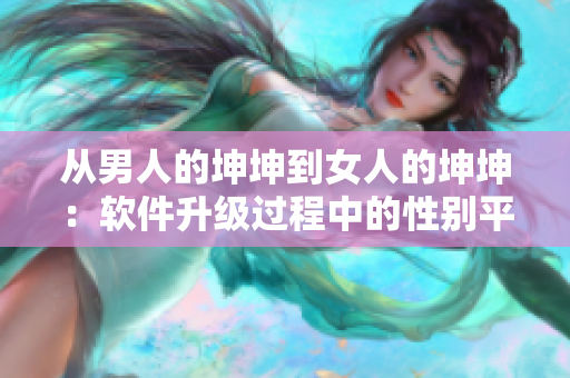 从男人的坤坤到女人的坤坤：软件升级过程中的性别平等问题