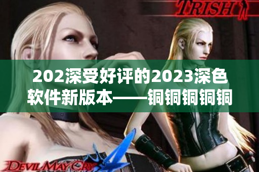 202深受好评的2023深色软件新版本——铜铜铜铜铜