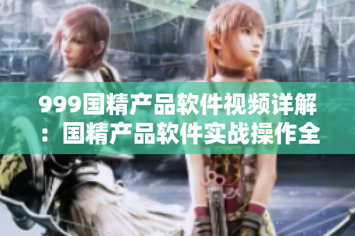 999国精产品软件视频详解：国精产品软件实战操作全解析