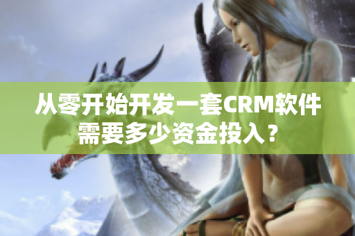 从零开始开发一套CRM软件需要多少资金投入？