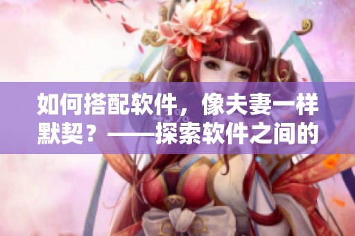 如何搭配软件，像夫妻一样默契？——探索软件之间的协同性能优化