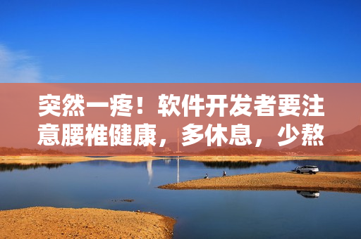 突然一疼！软件开发者要注意腰椎健康，多休息，少熬夜！