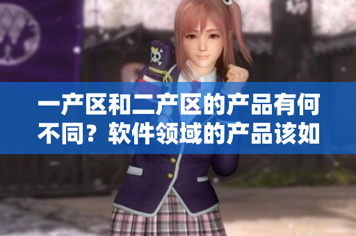 一产区和二产区的产品有何不同？软件领域的产品该如何界分？