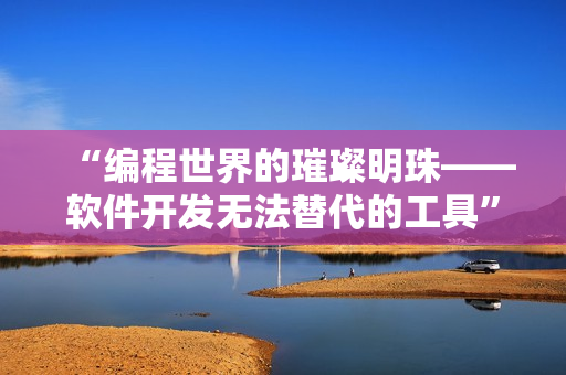 “编程世界的璀璨明珠——软件开发无法替代的工具”