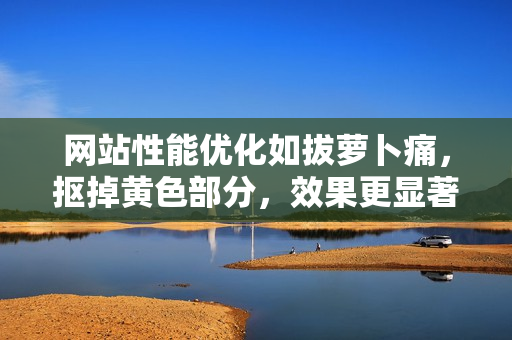 网站性能优化如拔萝卜痛，抠掉黄色部分，效果更显著
