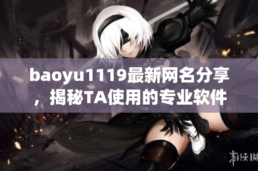 baoyu1119最新网名分享，揭秘TA使用的专业软件！