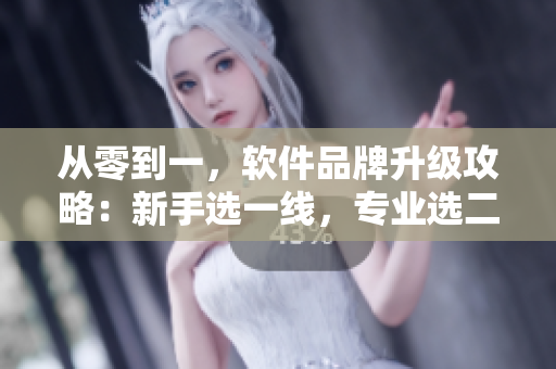 从零到一，软件品牌升级攻略：新手选一线，专业选二线，超级选三线