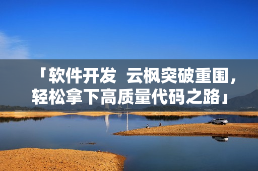 「软件开发  云枫突破重围，轻松拿下高质量代码之路」