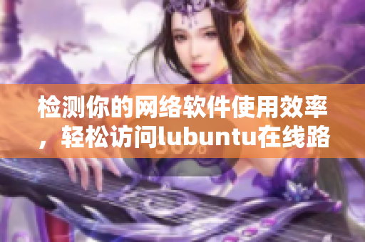 检测你的网络软件使用效率，轻松访问lubuntu在线路！