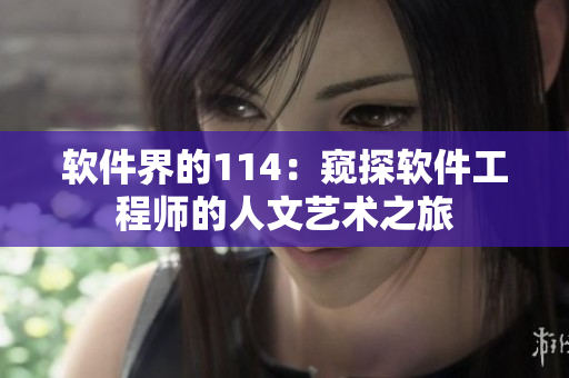 软件界的114：窥探软件工程师的人文艺术之旅