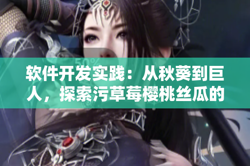 软件开发实践：从秋葵到巨人，探索污草莓樱桃丝瓜的奇幻世界