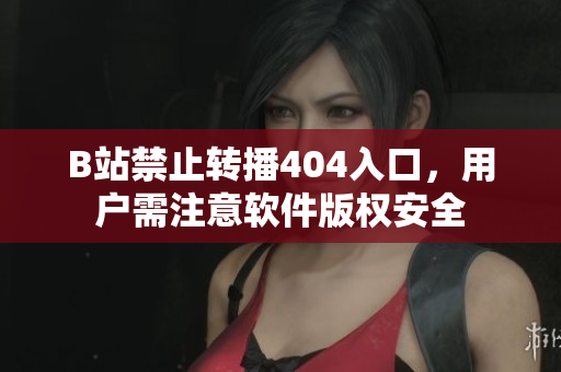 B站禁止转播404入口，用户需注意软件版权安全