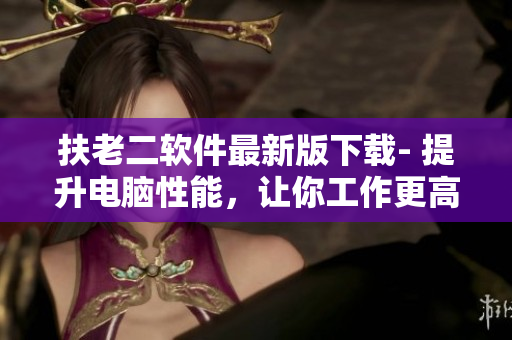 扶老二软件最新版下载- 提升电脑性能，让你工作更高效！
