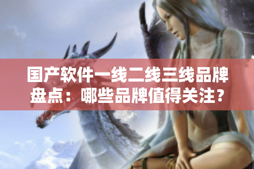 国产软件一线二线三线品牌盘点：哪些品牌值得关注？