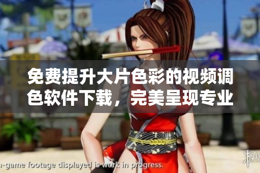 免费提升大片色彩的视频调色软件下载，完美呈现专业级画质