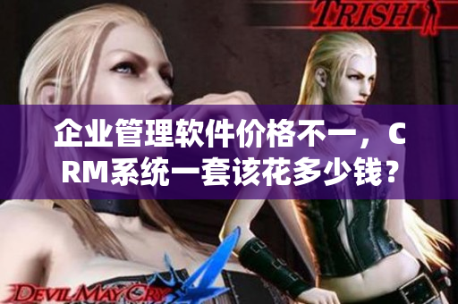 企业管理软件价格不一，CRM系统一套该花多少钱？