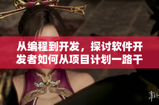 从编程到开发，探讨软件开发者如何从项目计划一路干到代码实现资深技巧