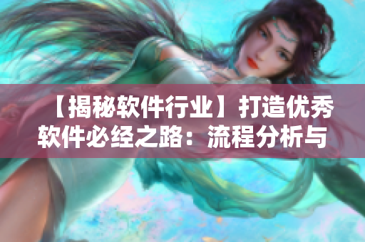 【揭秘软件行业】打造优秀软件必经之路：流程分析与优化详解！