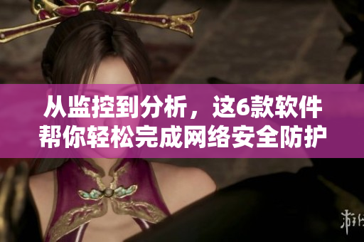 从监控到分析，这6款软件帮你轻松完成网络安全防护