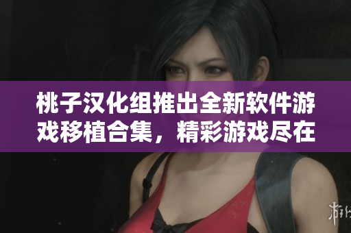 桃子汉化组推出全新软件游戏移植合集，精彩游戏尽在其中