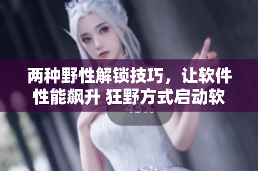 两种野性解锁技巧，让软件性能飙升 狂野方式启动软件进阶技能分享
