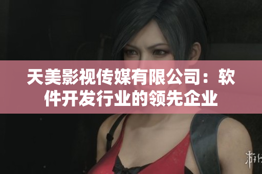 天美影视传媒有限公司：软件开发行业的领先企业