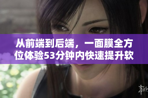 从前端到后端，一面膜全方位体验53分钟内快速提升软件开发技能