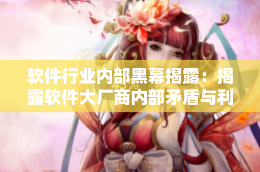 软件行业内部黑幕揭露：揭露软件大厂商内部矛盾与利益关系