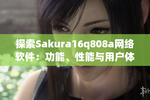 探索Sakura16q808a网络软件：功能、性能与用户体验的全面分析