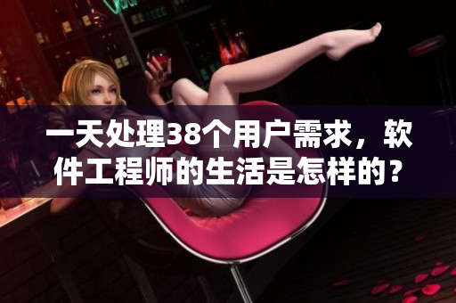 一天处理38个用户需求，软件工程师的生活是怎样的？