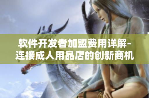 软件开发者加盟费用详解-连接成人用品店的创新商机