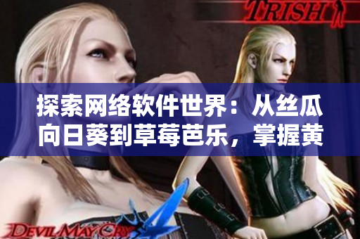 探索网络软件世界：从丝瓜向日葵到草莓芭乐，掌握黄瓜般清爽的软件技能