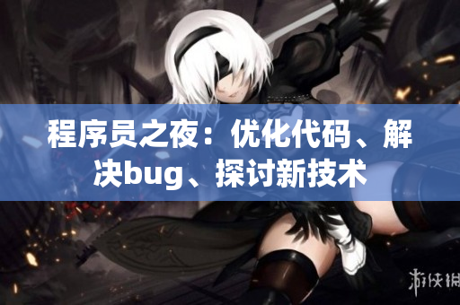 程序员之夜：优化代码、解决bug、探讨新技术