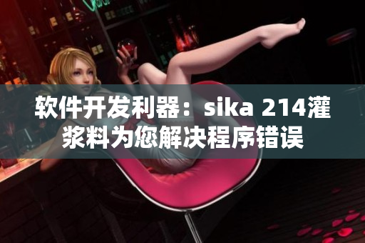 软件开发利器：sika 214灌浆料为您解决程序错误