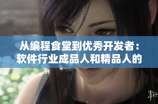 从编程食堂到优秀开发者：软件行业成品人和精品人的区别