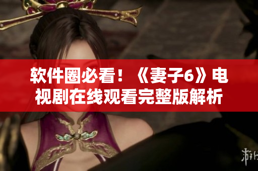 软件圈必看！《妻子6》电视剧在线观看完整版解析