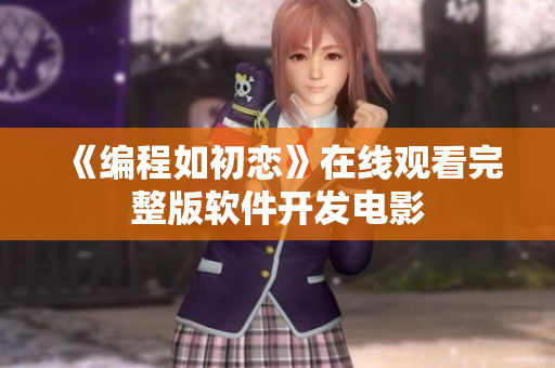 《编程如初恋》在线观看完整版软件开发电影