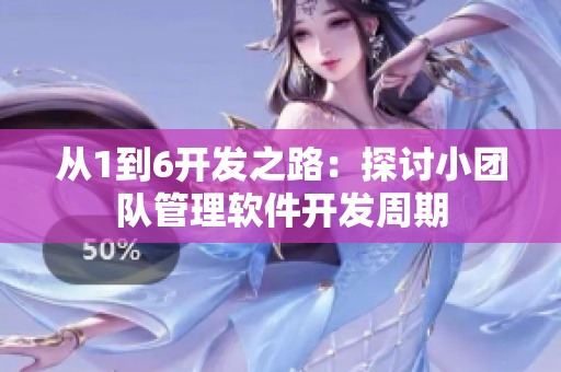 从1到6开发之路：探讨小团队管理软件开发周期
