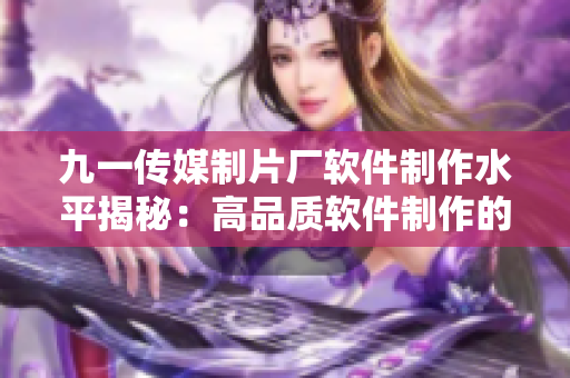 九一传媒制片厂软件制作水平揭秘：高品质软件制作的秘诀
