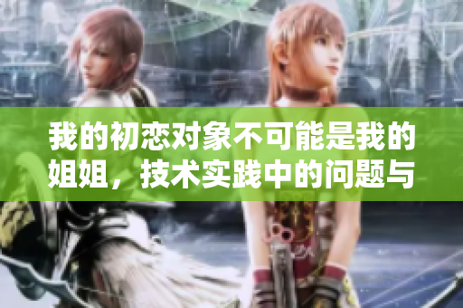 我的初恋对象不可能是我的姐姐，技术实践中的问题与挑战
