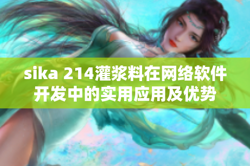 sika 214灌浆料在网络软件开发中的实用应用及优势
