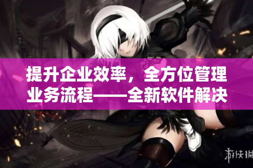 提升企业效率，全方位管理业务流程——全新软件解决方案