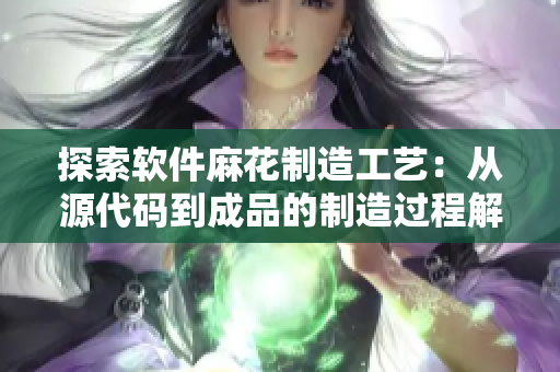 探索软件麻花制造工艺：从源代码到成品的制造过程解析