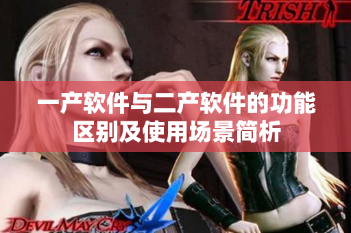 一产软件与二产软件的功能区别及使用场景简析