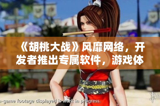 《胡桃大战》风靡网络，开发者推出专属软件，游戏体验升级！